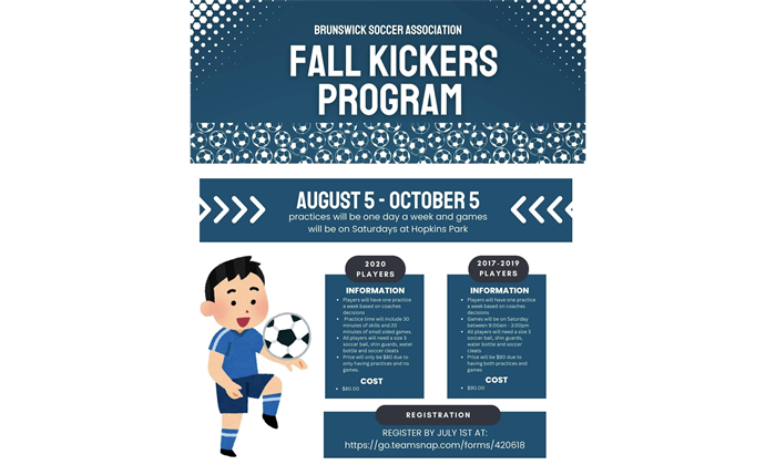 Sign ups for Kickers Fall 2024 is OPEN