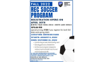 Fall 2022-2023 Rec Soccer Program